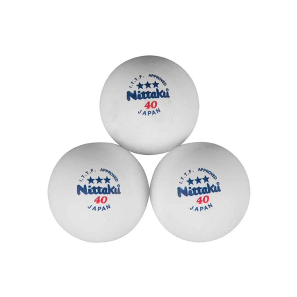 Buy Nittaku 3 Star Table Tennis Balls, Yellow Pack Of 3 Balls Online at Best Prices in India