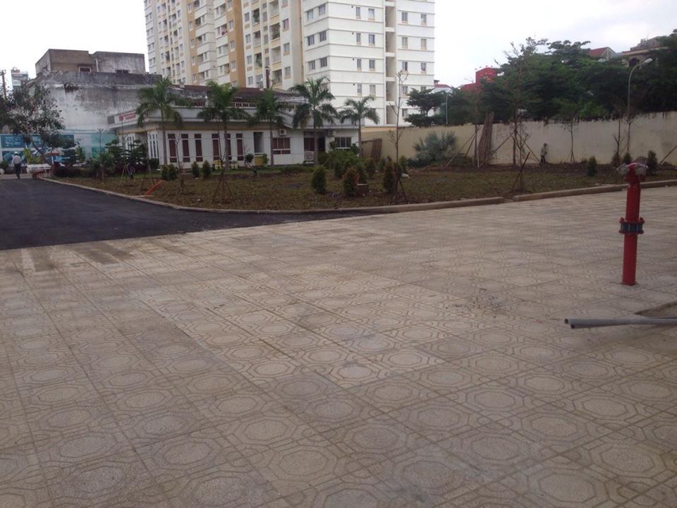 Một khoảng công viên nội khu