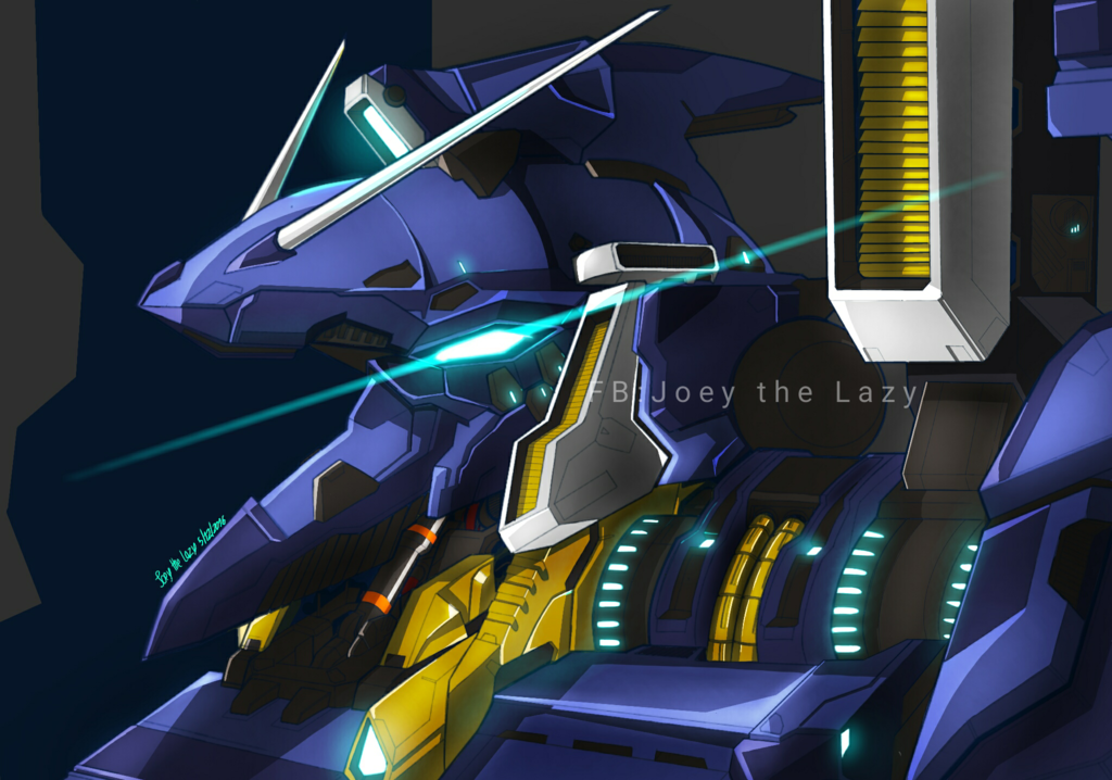 Gundam MK V Digital Art (วาดรูป) โดย Deckard