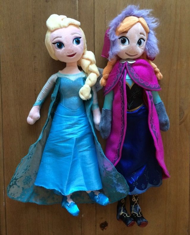 frozen anna teddy