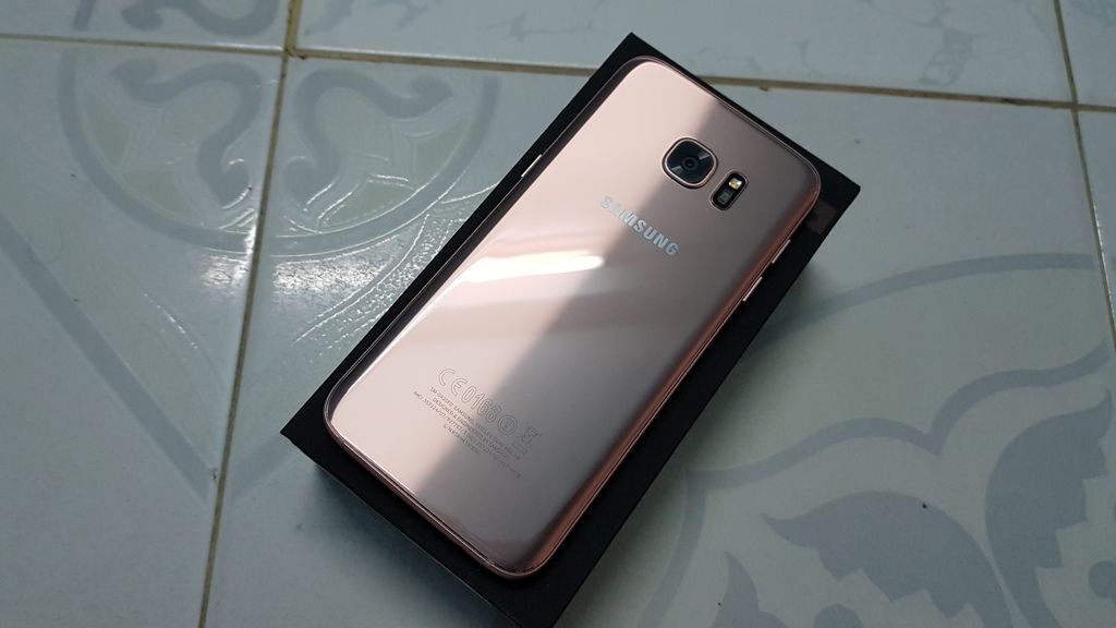 (Có hình) Samsung S7e (S7 Edge) Pink ssvn BH 12/17 99,99% - 2
