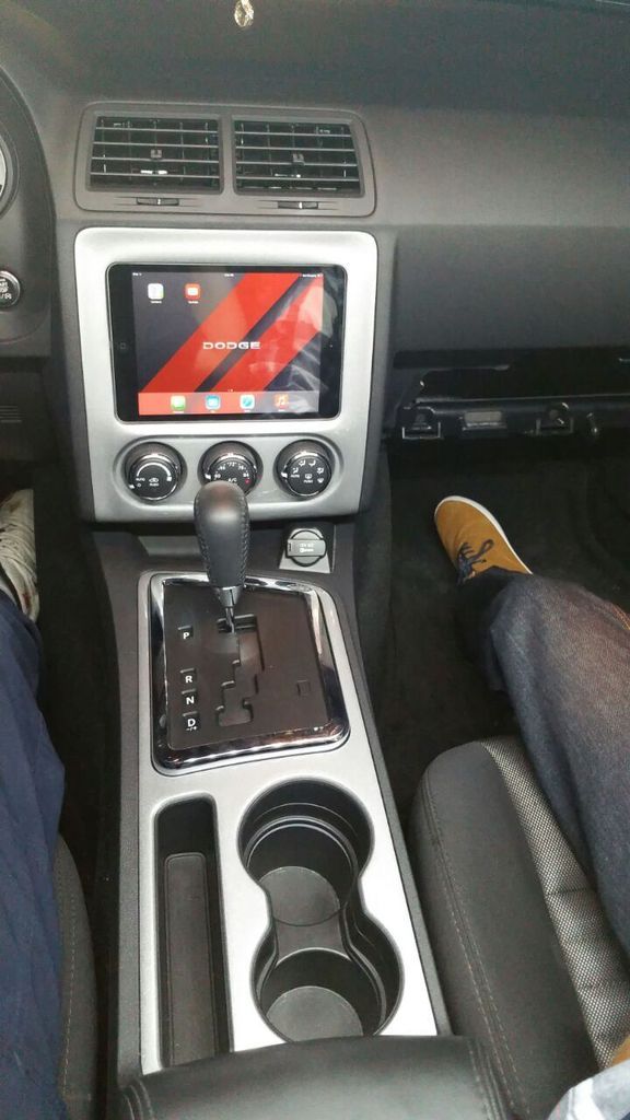 2013 Dodge Challenger Apple iPad Mini Install Fabrication, Fiberglass