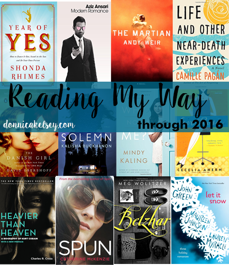 2016 Reading List - Donnicakelsey.com