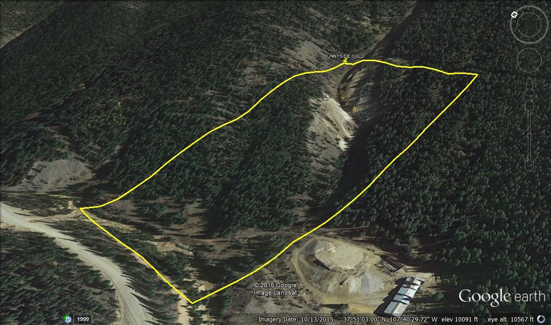 Colorado Gold Mining Claim Cement Creek Placer Mine Silverton CO Easy