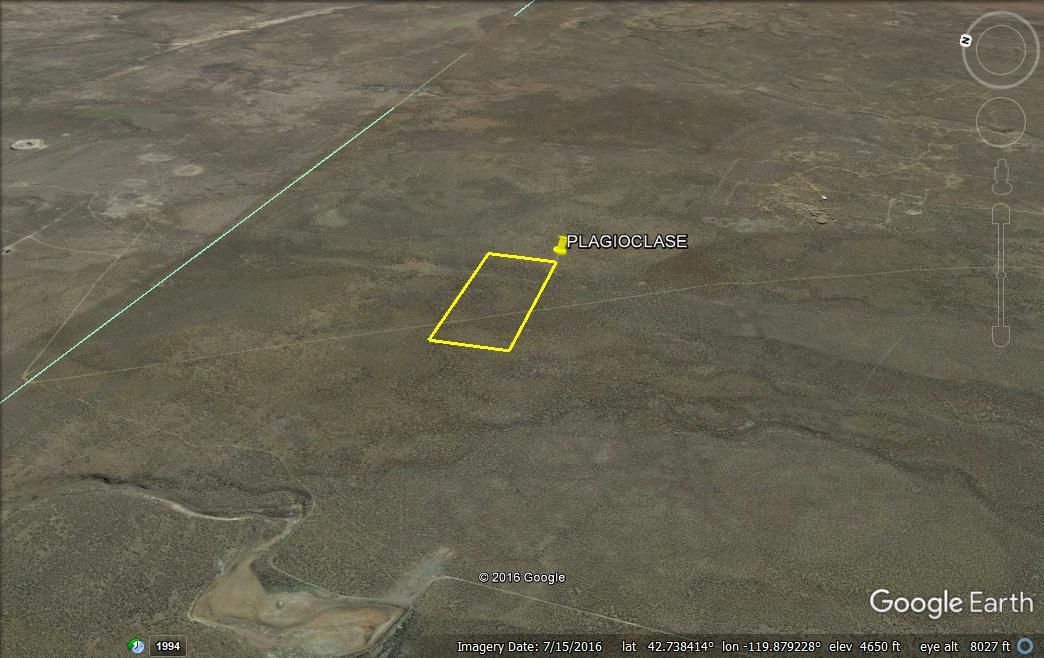 Oregon / Gemstone Mining area Sunstone Rockhounding Lode Mining Claim
