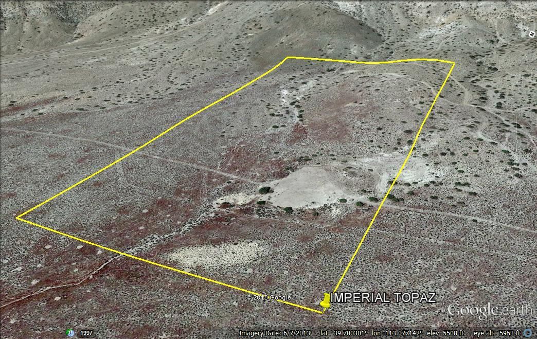 Topaz Mining Claim Utah Placer Mine Juab County Rock Hounding Gemstones