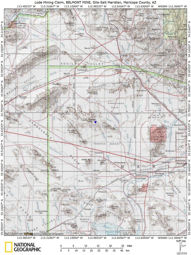 Arizona Mine Blm Lode Silver Gold Mining Claim Adit Shaft Maricopa County Ebay 2230