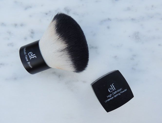  photo ELF kabuki brush and setting powder_zpso1dis415.jpg