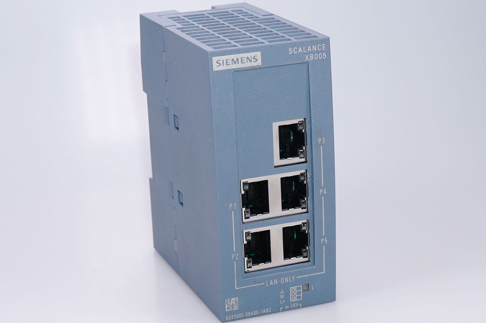 Siemens 6GK5005-0BA00-1AB2 SCALANCE XB005 Unmanaged Industrial Ethernet ...
