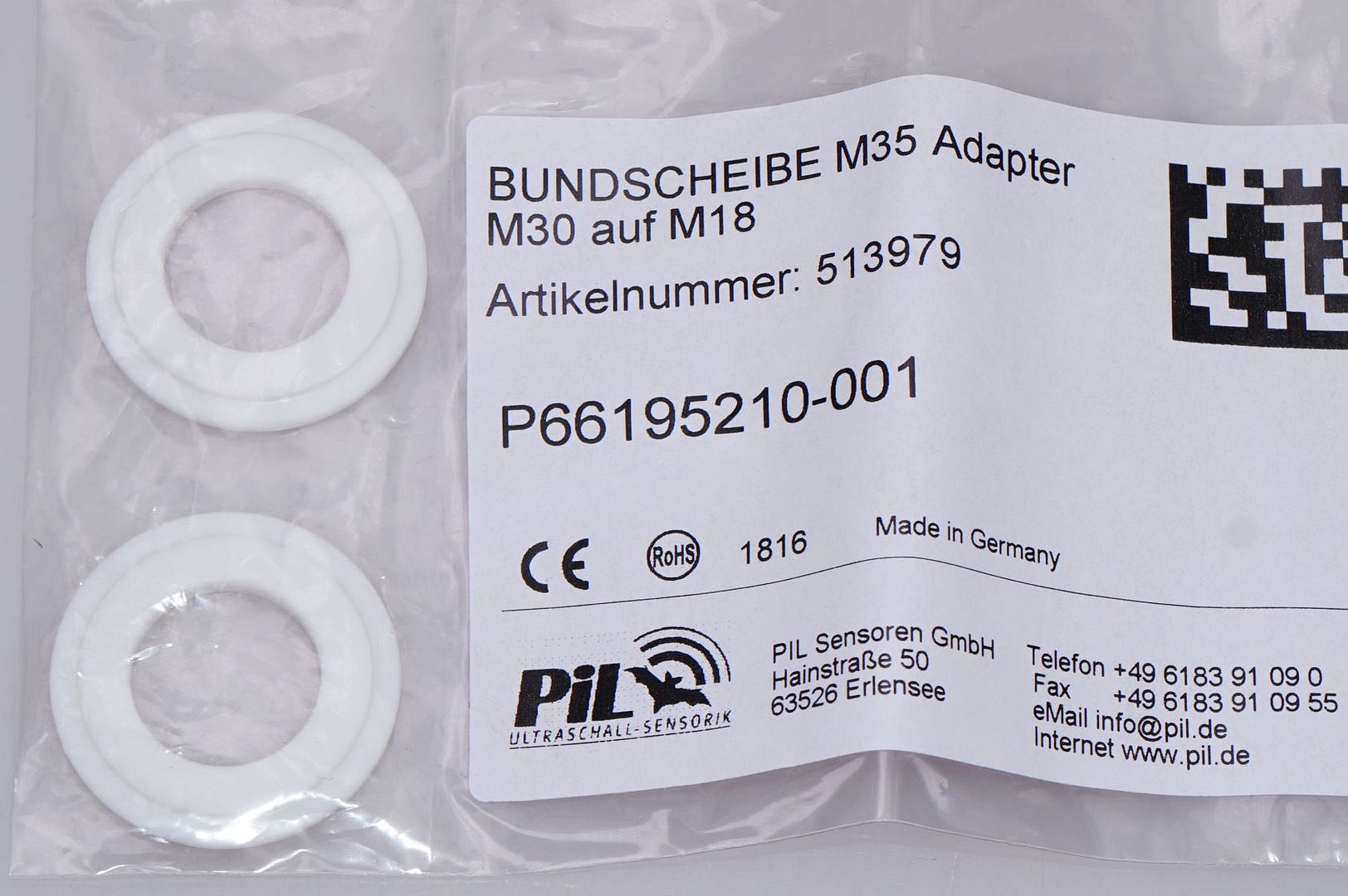 PIL P47-F4V-2D-1C0-S139 Ultraschall-Sensor