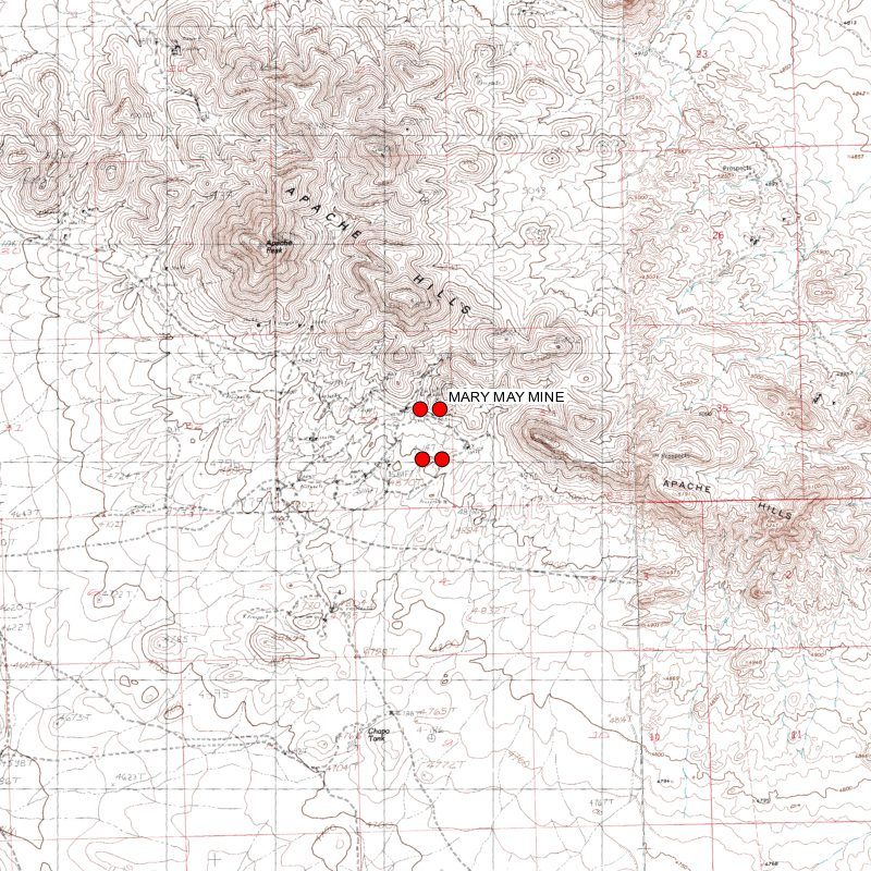 Blm Land New Mexico Map Map - Topo%202%20MARY%20MAY%20MINE Zpshltg9thl 