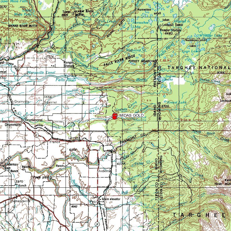 Gold Mine Ashton Idaho Mining Claim Conant Creek - 20 Acre -Easy Access ...