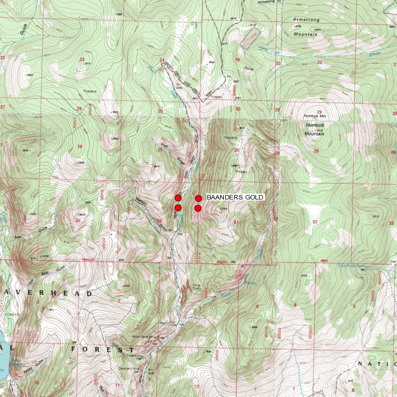 Montana Gold Mine 20 ac Dredge Placer Claim on French Creek Beaverhead ...