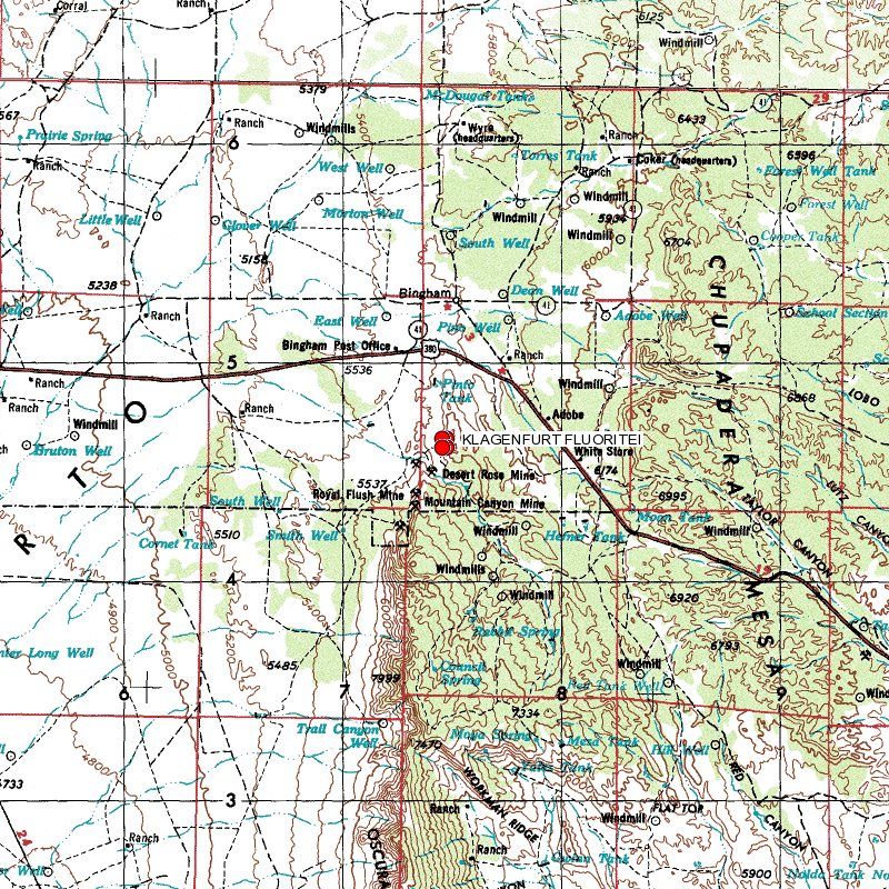 New Mexico Gemstone Mining Claim Rockhounding Placer Mine 20 acre ...