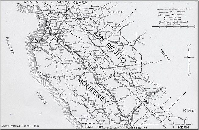 San Benito Map