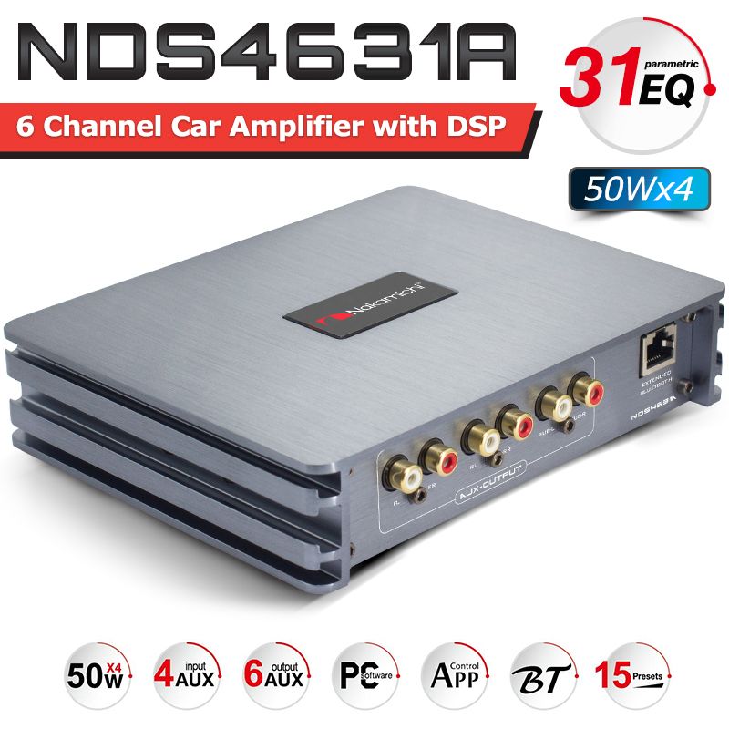 De S About Nakamichi Nds4631a Bluetooth Pc Control App 6 Channel Car Amp Amplifier With Dsp De S About Nakamichi Nds4631a Bluetooth Pc Control App 6 Channel Car Amp Amplifier With Dsp